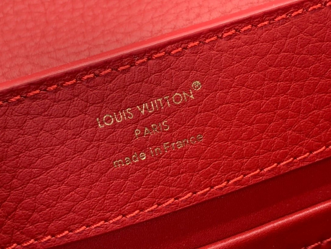 Louis Vuitton LV My Capucines Red Bag - Image 3