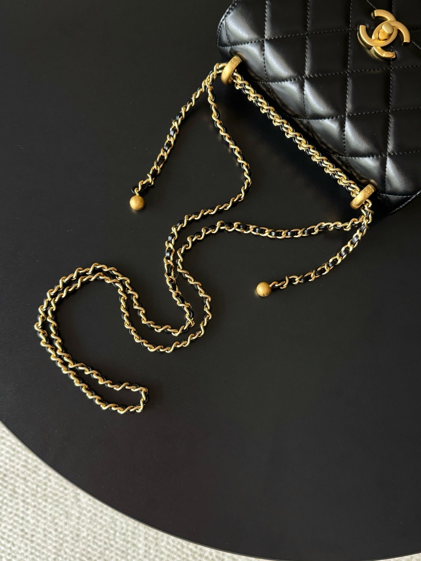 Chanel Perfect Fit Flap Black Bag - Image 4