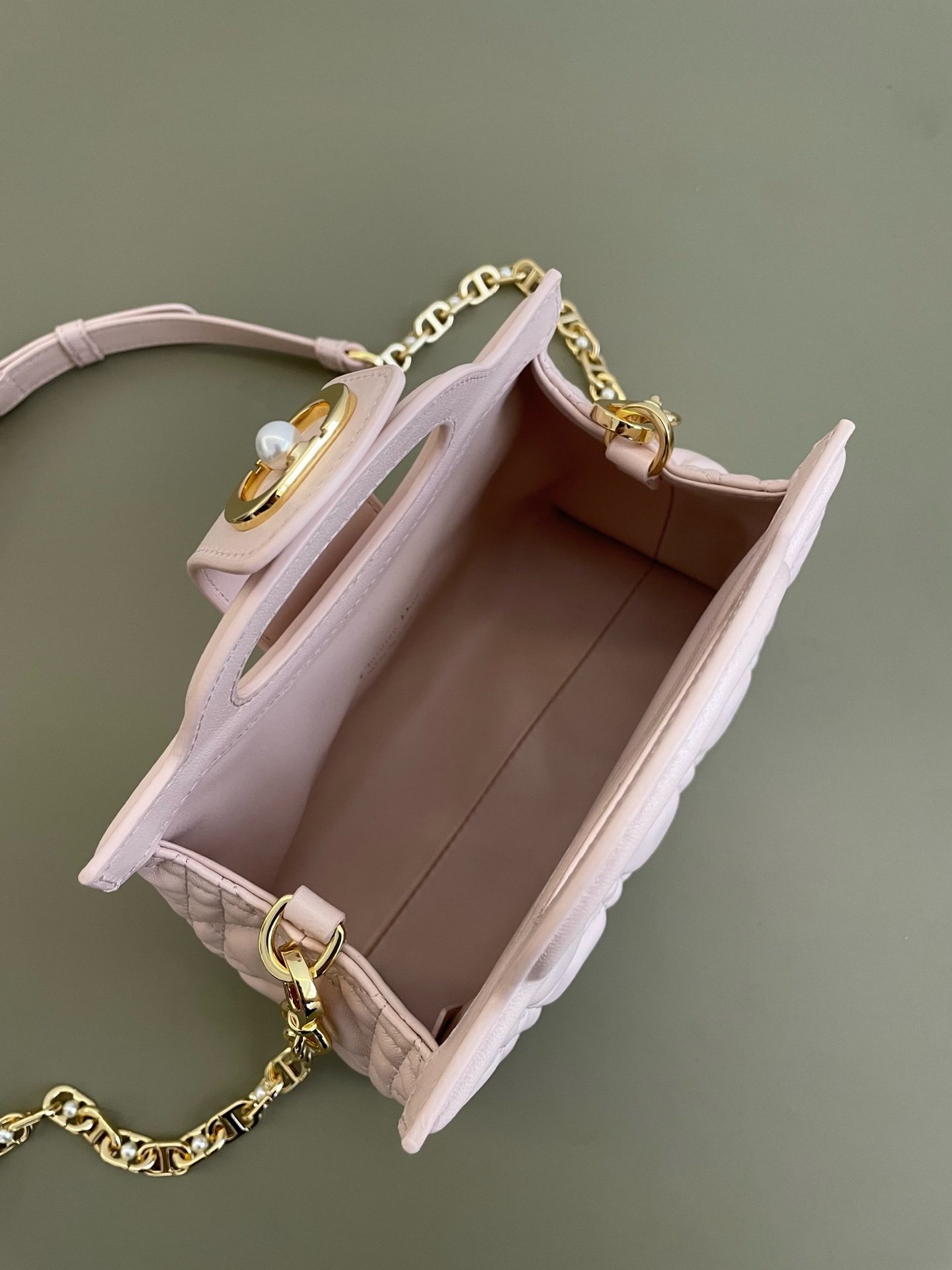Dior Jolie Pink Top Handle Bag - Image 4