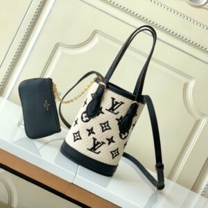 Louis Vuitton "By The Pool" Monogram Nano Bucket bag