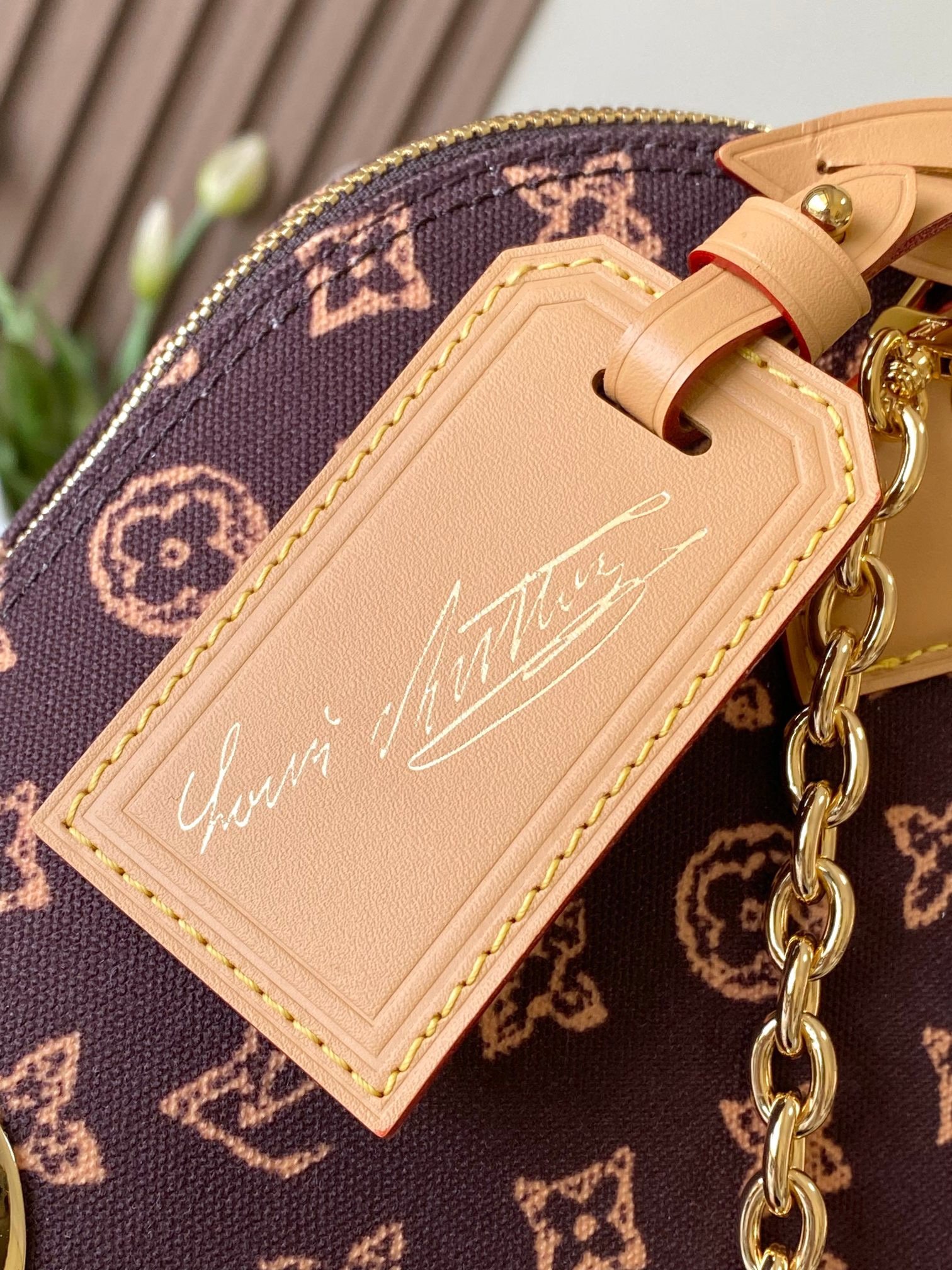 Louis Vuitton Alma Trunk BB in Monogram Origine canvas - Image 8