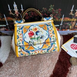 Dolce & Gabbana Medium Sicily Top Handle Bag