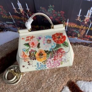 Dolce & Gabbana Dauphine leather Sicily handbag