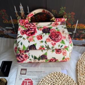 Dolce & Gabbana Dauphine leather Sicily handbag