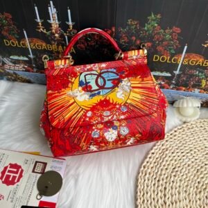 Dolce & Gabbana Dauphine leather Sicily bag